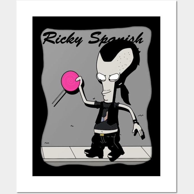 RICKY SPANISH Wall Art by rahobisona